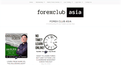 Desktop Screenshot of forexclubasia.com